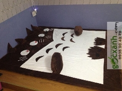 Ga trải giường hình thú Totoro - Công Ty TNHH Sản Xuất Thương Mại Dịch Vụ Góc Xanh